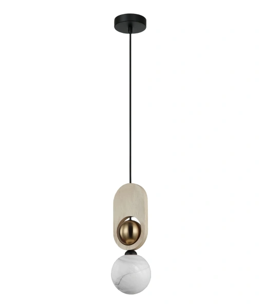 Pendant light PALTA1 G9 Natural wood 25W