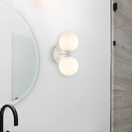 Wall light OBERON 2 G9 IP44 WHT