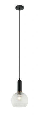 Pendant lamp PELOTA6 E27 brass