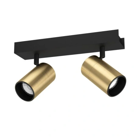Spotlight CUMARIBO 2X5W GU10 4000K BRS MATT-BLK