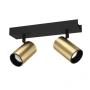 Spotlight CUMARIBO 2X5W GU10 4000K BRS MATT-BLK