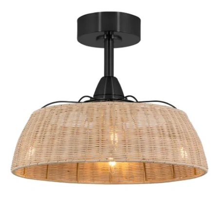 Ceiling Fan Harlow DC 20 High Airflow BLK