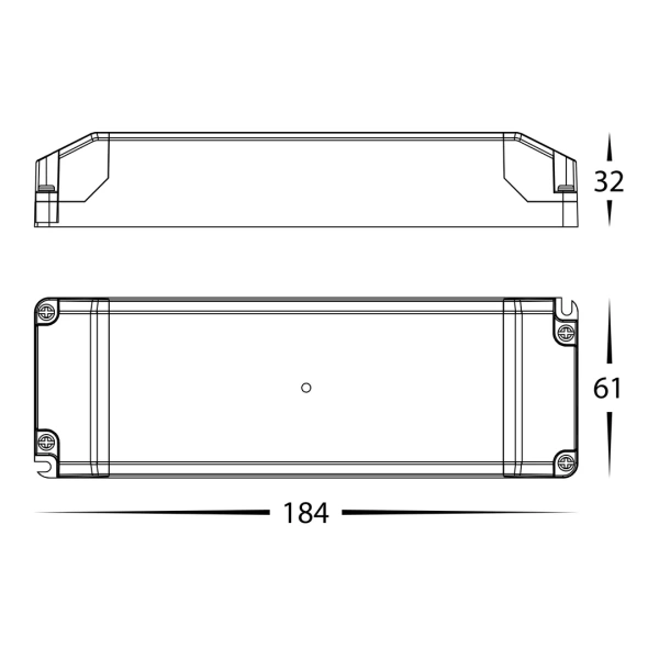 Driver LED HV9668-24V50W Triac Dimmable Indoor