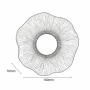 Wall light Lotus 3W LED 3CCT GL
