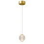 Langdon-1 Light LED Pendant Gold 3K