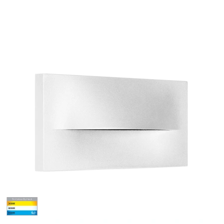 Wall light Lisca 5W 3CCT 12V DC RECTANGULAR LED WHT
