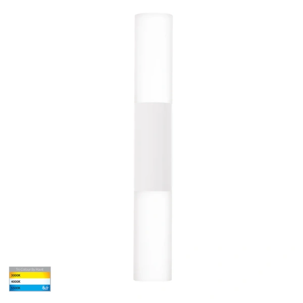 Wall light Akril 2 lights LED 6W D40 WHT