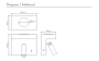 Wall lamp CHARGE-01 Wireless charger WHT