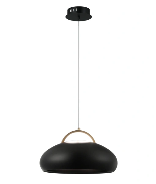 Pendant lamp Kupol 2 LED 3CCT 8W D35 BLK