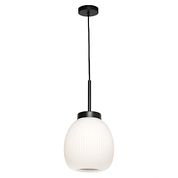 Pendant lamp Garman 1lt E27 BLK