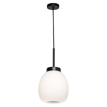 Pendant lamp Garman 1lt E27 BLK
