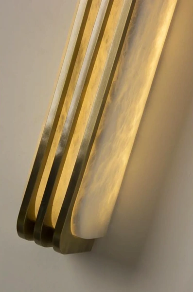 Wall light Lunar W1 Alabaster Spanish Marble LED 12W BRS