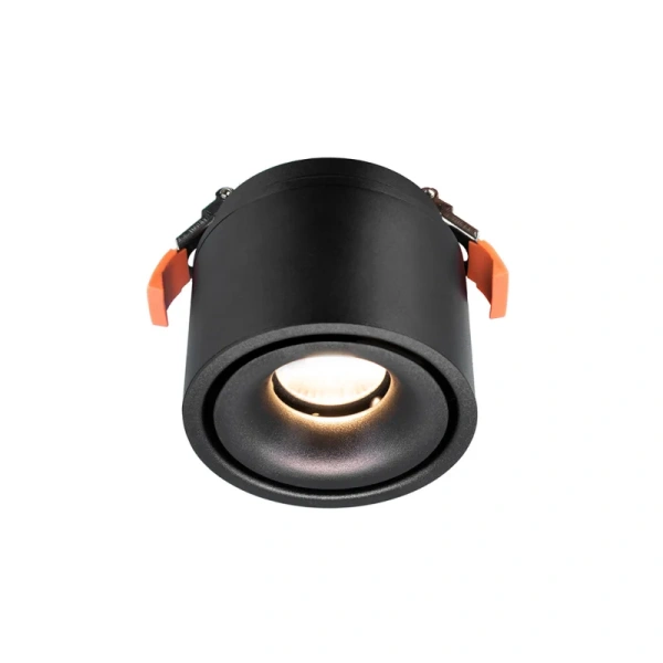 Recessed downlight Savy R Tube adjustable Cylinder BLK LED 3CCT 10W DIY