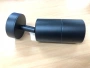 Wall light Stockholm 1lt IP65 GU10 D60 BLK