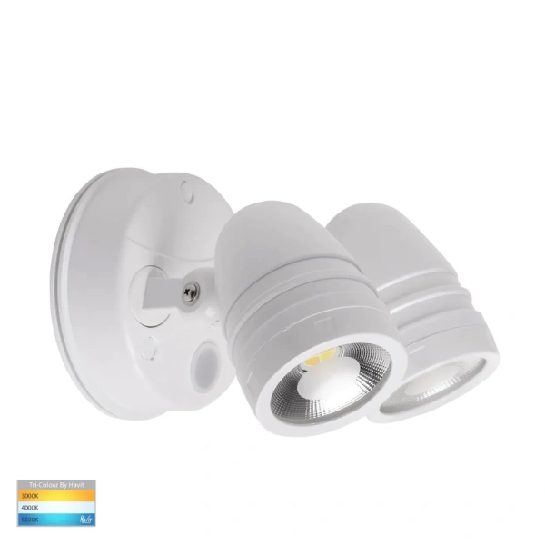 Wall light FOCUS 2x15W With Sensor HV3794T-WHT