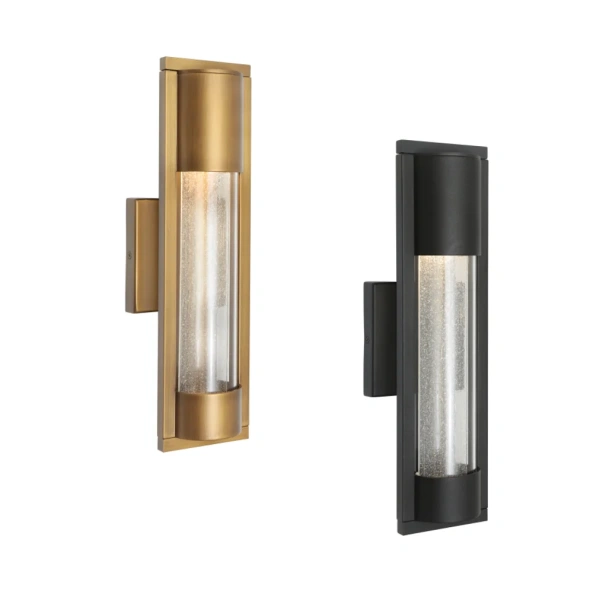Wall light Marburg IP44 GU10 BLK