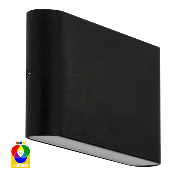 Wall light Lisse BLK Up-Down RGBW LED HV3644RGBW-BLK IP65