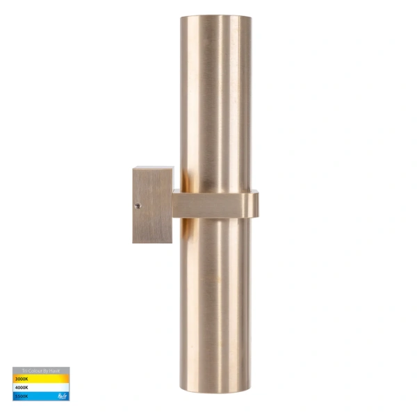 Wall light Luz Solid Brass 3CCT Up-Down HV10591T IP65