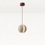 Pendant lamp Sphera Travertine G9 NT