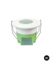 Recessed Indoor Arctic Owl Infrared Motion Sensor 360 WHT