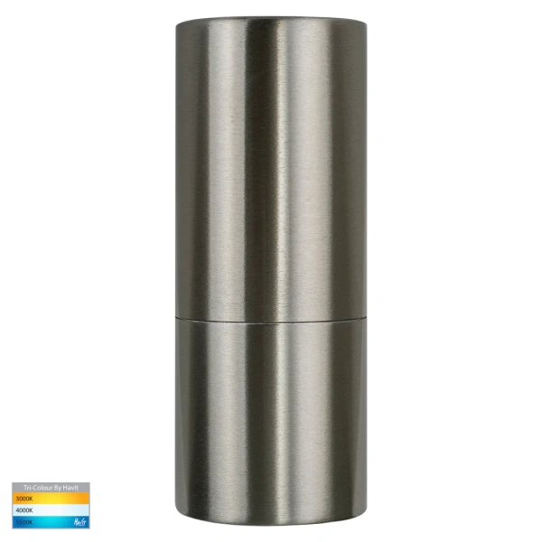 Wall light Piaz Stainless Steel 3CCT Fixed Down LED HV1171T IP65