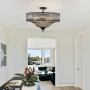 Ceiling lamp LOUIS D60 E14 BL