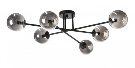 Pendant lamp AREZZO-6L Black