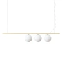 Pendant lamp Perline SP3 G9 BRS