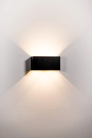Wall light Versa BLK Square Up-Down HV36582T-BLK-SQ IP65