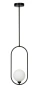 Single pendant DACARAN-1PRod Black