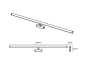 Track Opal Tube Z3050-30.OP.CCT.BK 48V 30W WIFI