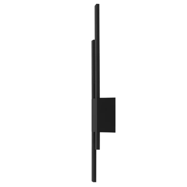Wall light MASTO EXTERIOR 2x8w LED nonDIM IP54 BLACK