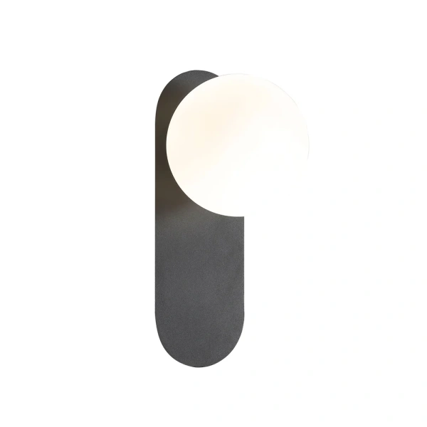 Wall light PING G9 IP44 BLK