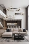 Pendant lamp Opera S15 BLK
