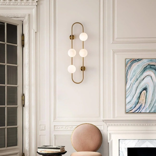 Wall light Bach Large G9 H78 BRS