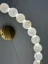 Pendant lamp Coronet Alabaster Spanish Marble D80 LED 48W CCT BRS