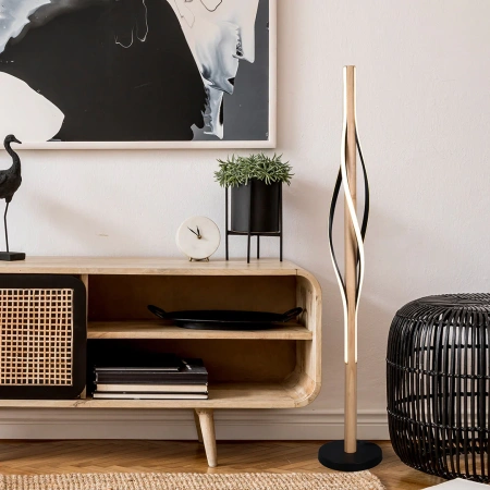 Floor Lamp Bonnie LED BLK