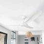 Ceiling Fan Flatjet 3-4-5 blades WHT 56
