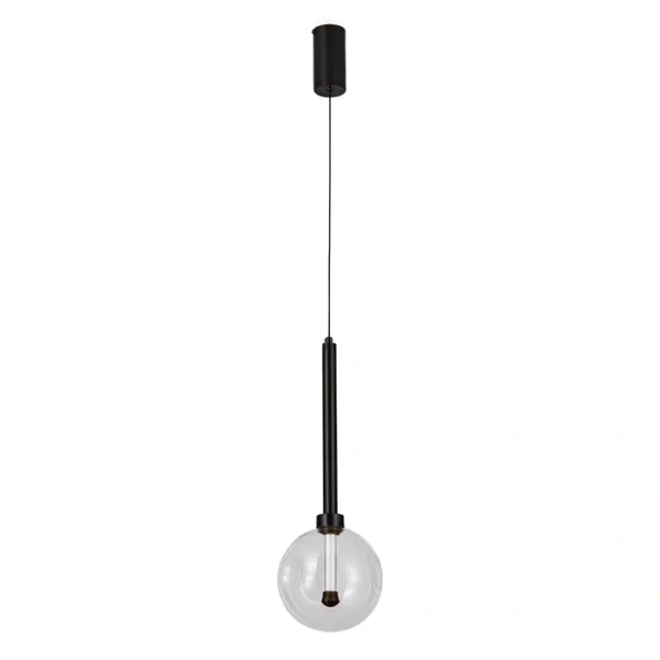 Single pendant Meteor 1 LED 5W BLK