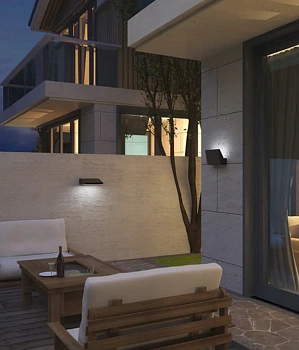 Wall light PLANA 01 LED Adjustable Wedge IP65