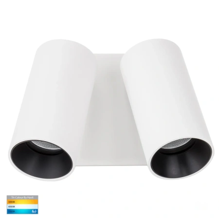 Wall light Revo WHT Double Adjustable HV3683T-WHT IP65