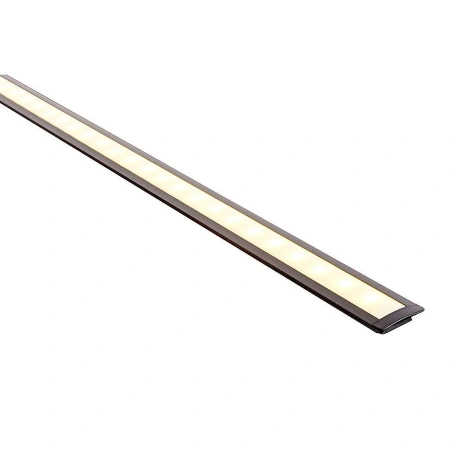 Recessed aluminium Profile HV9695-2507-BLK 3m