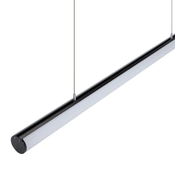 Pendant lamp PIPE 60 1.7M BLK 23130