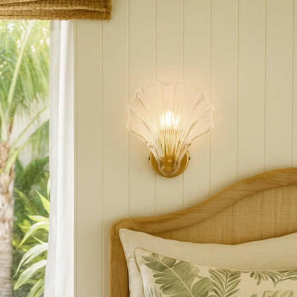 Wall lamp Aurora Clear Glass E14 BR
