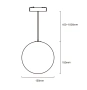 Track Moon S Ball Z3068-6.OP.CCT.BK 48V  6W WIFI