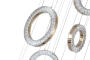 Pendant lamp LUNA LED GL