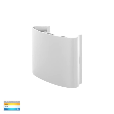 Wall light Maro Up & Down TRICol LED 4W IP54 12V WHT