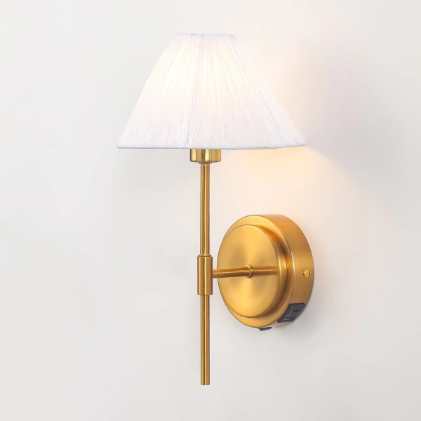 Wall lamp Sigrid Reading with charging ports BR
