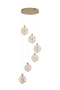 Pendant lamp ADRIANA 6 LED GL