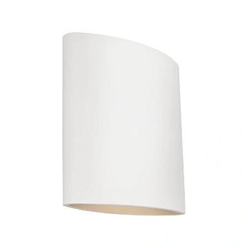 Wall light Herron IP54 6W 3K up and down WHT